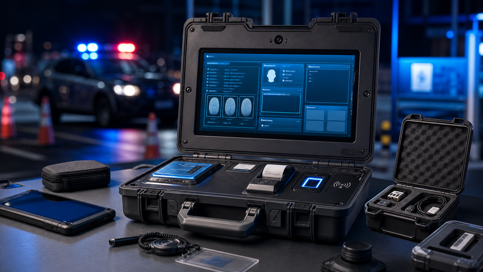 B6 Integrated Law Enforcement Terminal product visual